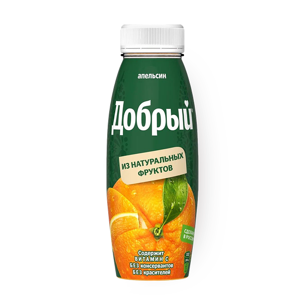 Нектар апельсиновый «Добрый»