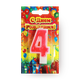 Свеча Цифры 4 Candles Asia