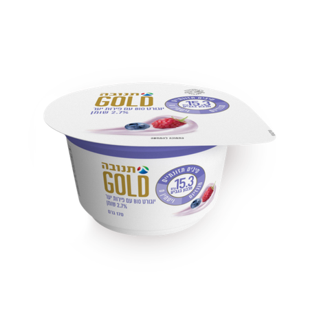 Yogurt Tnuva Gold BIO berries