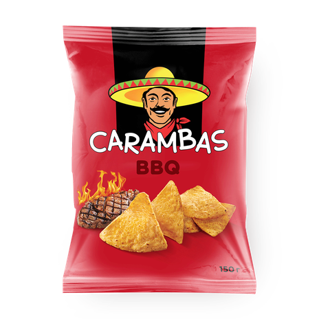 Чипсы кукурузные Carambas со вкусом барбекю