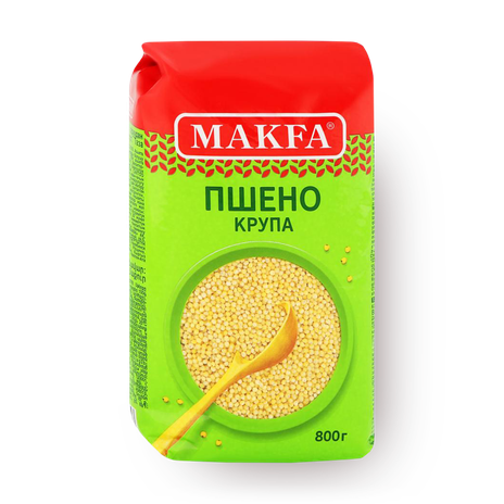 Пшено Makfa шлифованное