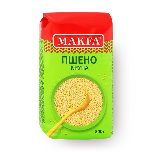 Пшено Makfa шлифованное