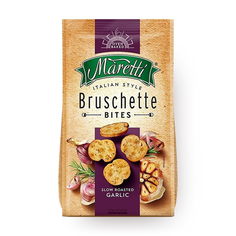 Сухарики Maretti с чесноком