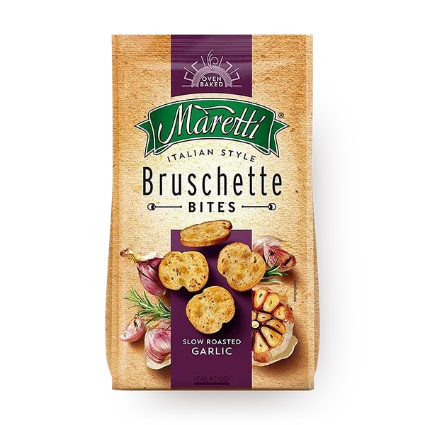 Сухарики Maretti с чесноком