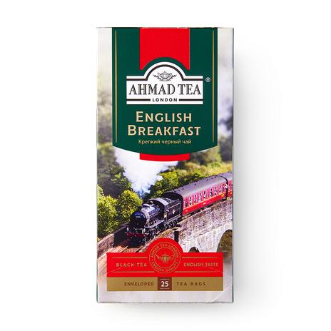 Чай чёрный English Breakfast Ahmad Tea в пакетиках