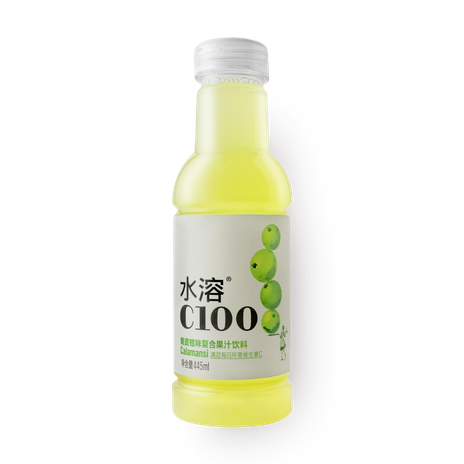 Чай холодный зелёный C 100 Nongfu Spring зелёный мандарин