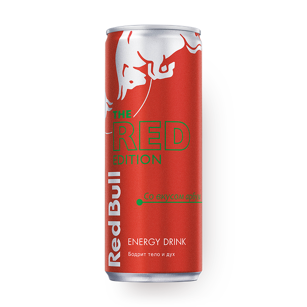 Энергетический напиток Red Bull арбуз