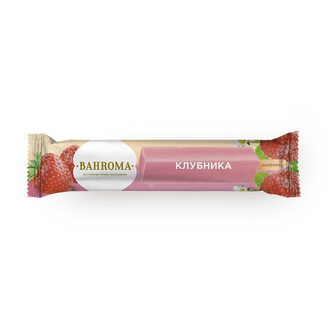Фруктовый лёд Bahroma молочная клубника