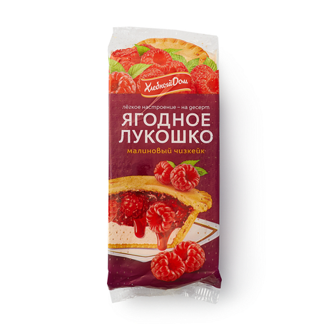 Корзиночка Ягодное лукошко малиновый чизкейк «Хлебный Дом» 140 г ...