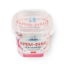 Крем-фиш Кальмар с креветками «Европром» — купить с доставкой из Яндекс ...