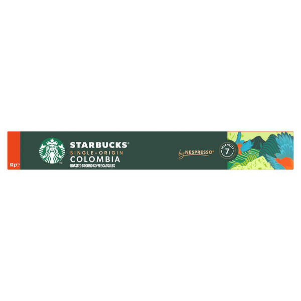 Starbucks Colombia coffee capsules