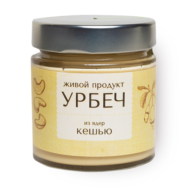 Урбеч из ядер кешью «Живой продукт»