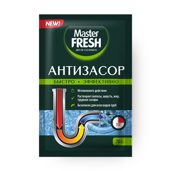 Антизасор порошок Master Fresh