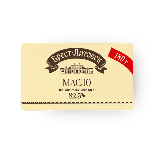 Масло сливочное 82,5% «Брест-Литовск»