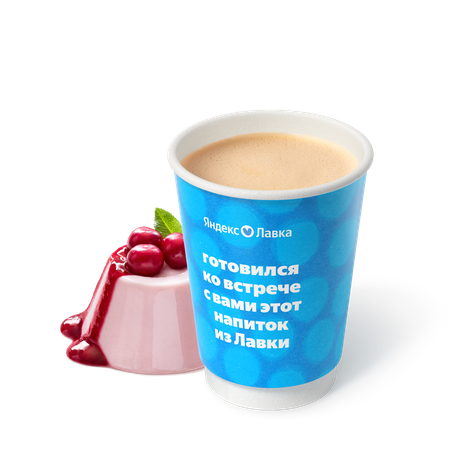 Раф Панна-котта с вишней «Яндекс Лавка»