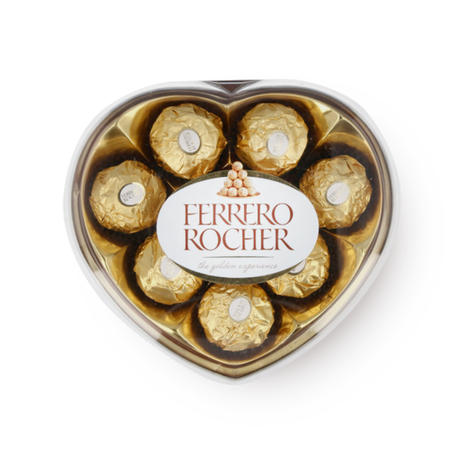 Ferrero Rocher Heart-shaped pack