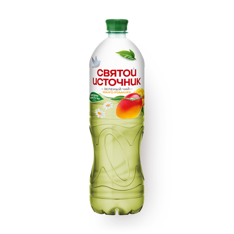 Чай холодный зелёный «Святой источник» манго-ромашка