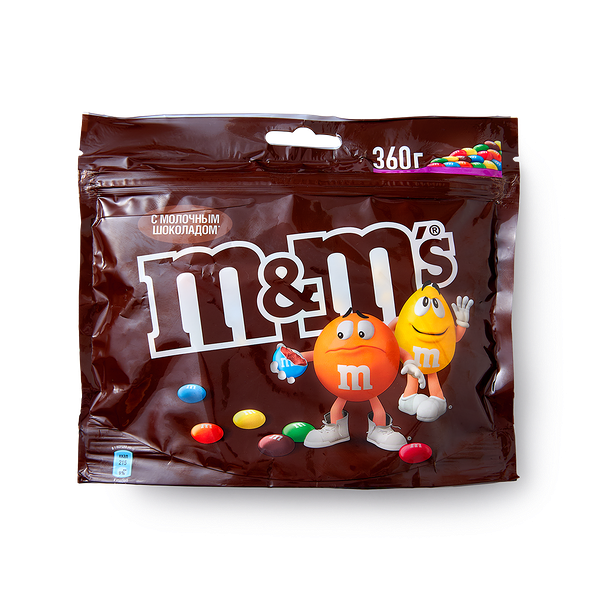 Драже M&M's с молоч­ным шокола­дом