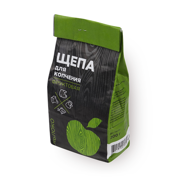 Щепа для копчения из фруктовых пород яблоня
