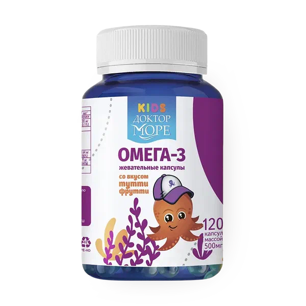 Омега-3 детская Доктор Море Осьминожка