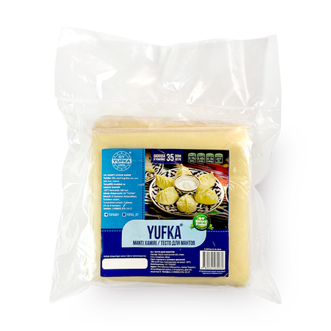 Тесто для мантов Yufka замороженное
