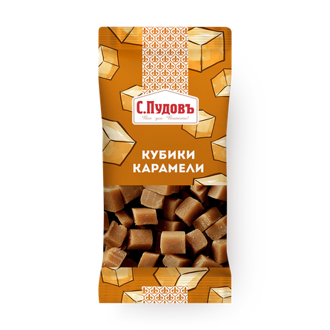 Кубики карамели для выпечки «С.Пудовъ»