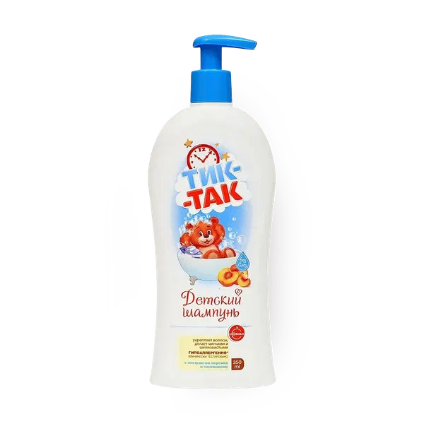 Детский шампунь «Тик-Так» персик-пантенол