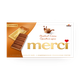 Шоколад молочный Merci ореховый крем