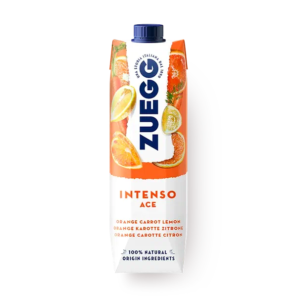 Напиток сокосодержащий Zuegg апельсин, морковь, лимон