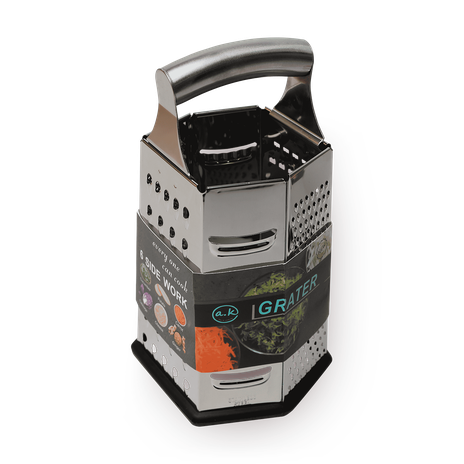 Тёрка для овощей A.K со стальной ручкой