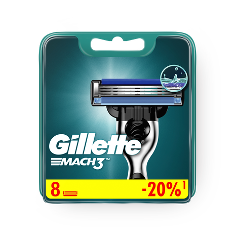 Кассеты Gillette Mach3