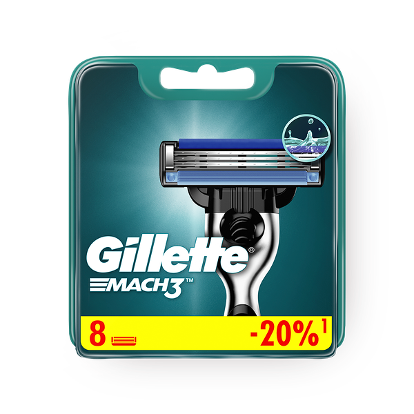 Кассеты Gillette Mach3