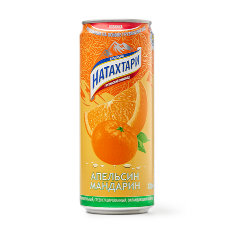 Лимонад «Натахтари» апельсин-мандарин