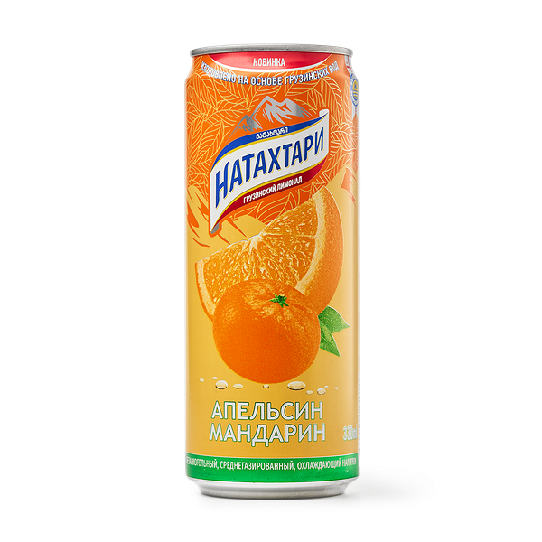 Лимонад «Натахтари» апельсин-мандарин