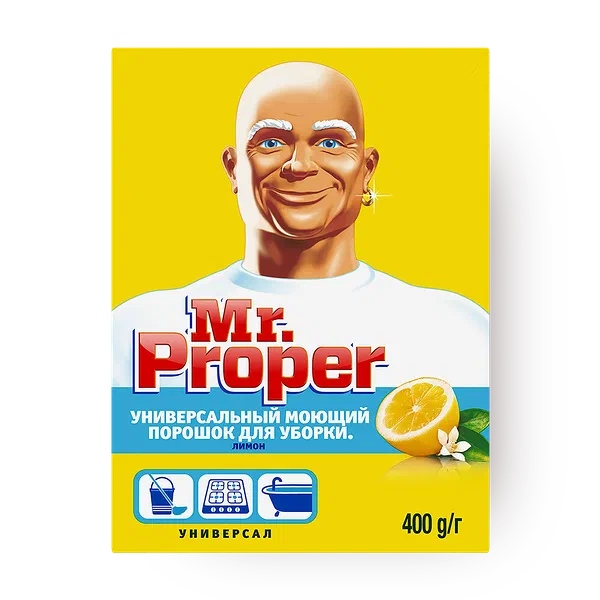 Чистящее средство универсальное Mr. Proper для твёрдых поверхностей лимон