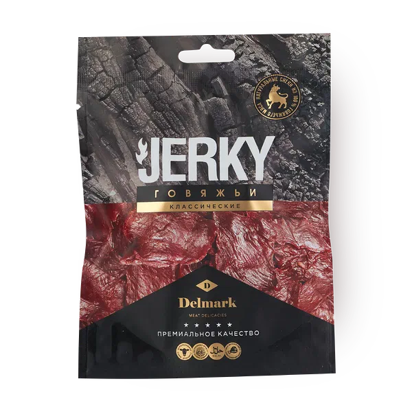 Снэки говяжьи Jerky Delmark классические