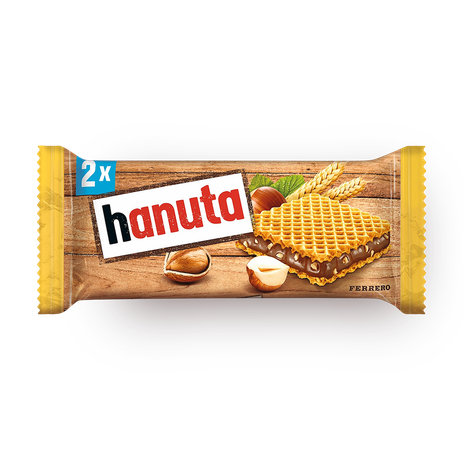 Вафли Ferrero Hanuta c фундуком
