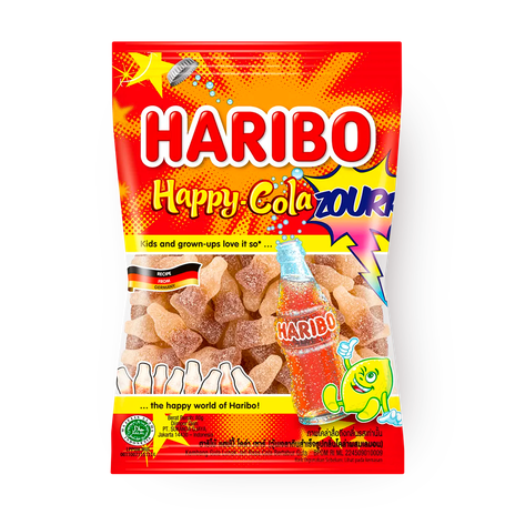 Мармелад жевательный Haribo Happy Cola Zourr