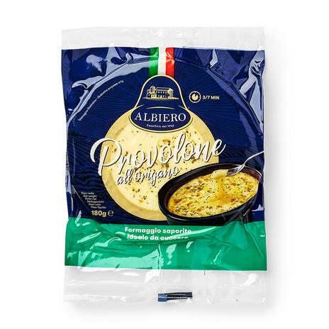 Сыр полутвёрдый Проволоне Дольче Albiero с орегано