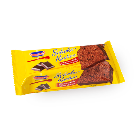 Кекс шоколадный KuchenMeister с шоколадной крошкой в шоколадной глазури