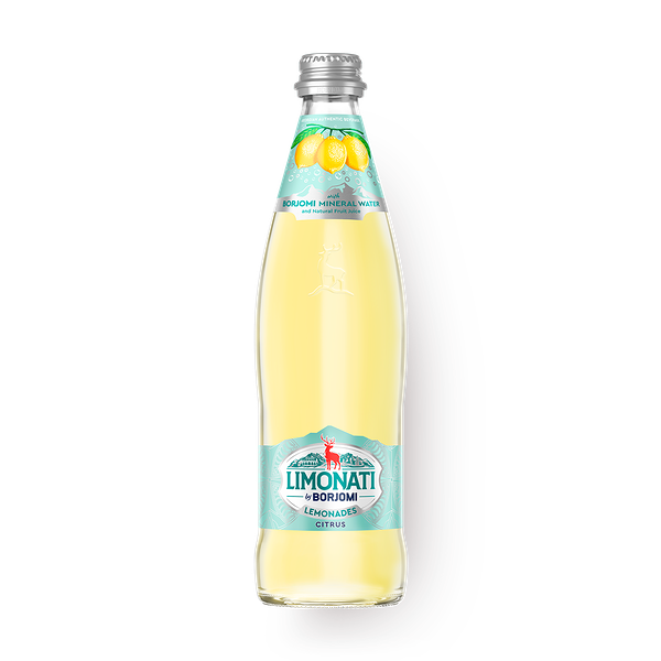 Лимонад Borjomi цитрус газированный