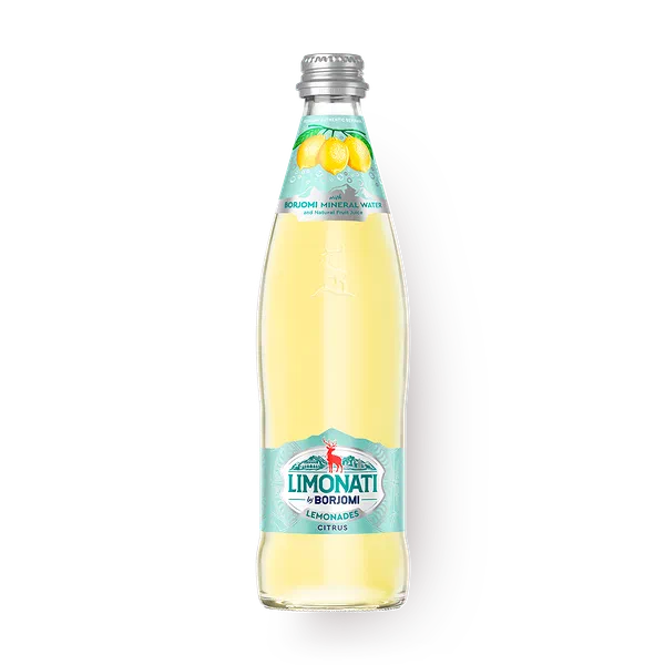 Лимонад Borjomi цитрус газированный