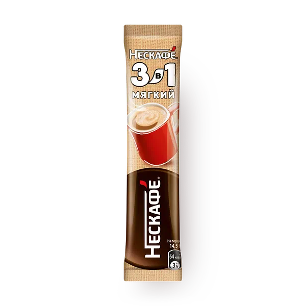 Кофейный напиток 3в1 Mild Nescafe порционный
