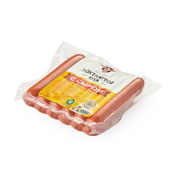 Сосиски To'xtaniyoz Ota с сыром
