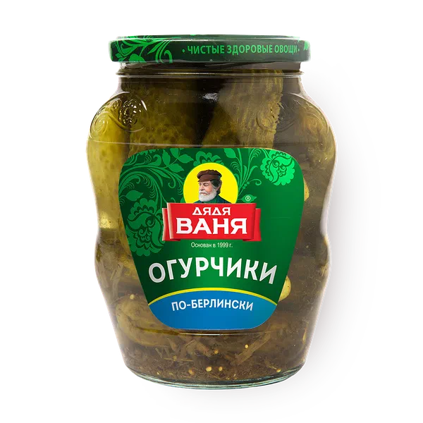 Огурцы По-берлински «Дядя Ваня» маринованные
