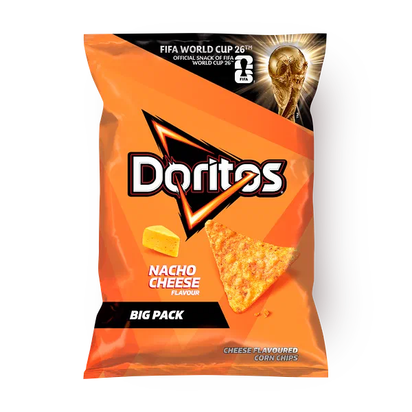 Чипсы кукурузные Nacho Doritos сливочный сыр