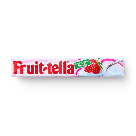 Конфеты жевательные Fruit-tella клубничный йогурт