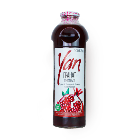 Сок Yan гранатовый свежевыжатый