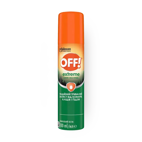 Аэрозоль против насекомых Off! Экстрим
