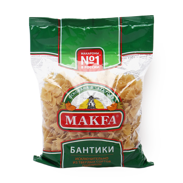 Макароны Бантики Makfa